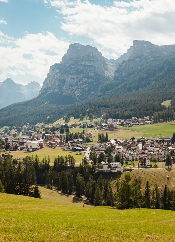 Paesaggio naturale alta badia - Cortina Express