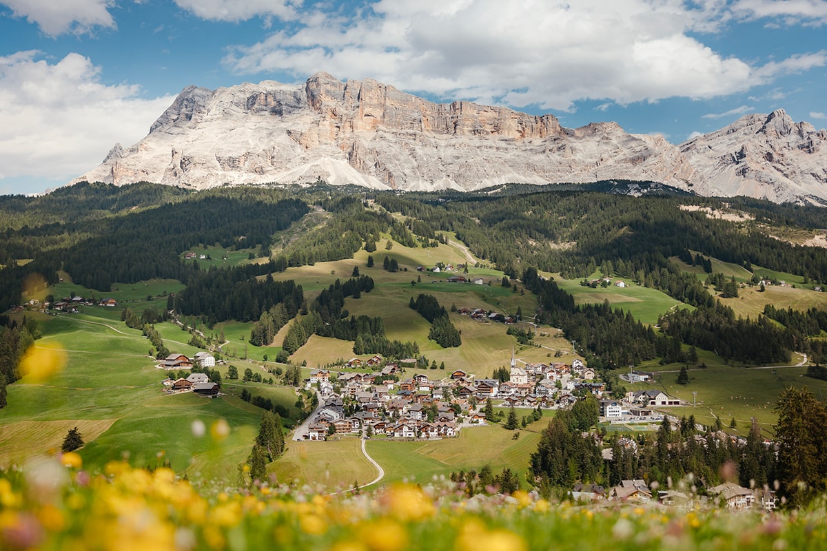 Paesaggio naturale alta badia - Cortina Express