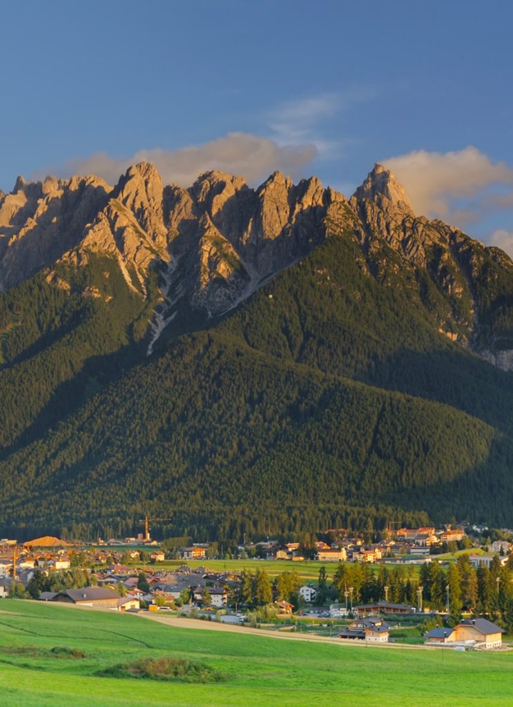 Dettaglio panorama Dobbiaco - Cortina Express